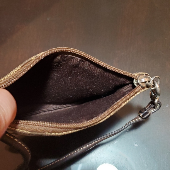 🏷Vintage Coach Signature Wristlet - Picture 4 of 5
